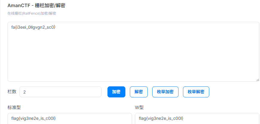 栅栏